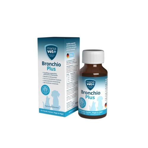 Marsavet Bronchio Plus -tipat 100 ml koirille ja kissoille